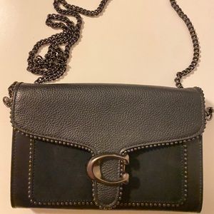 Coach Tabby Chain Clutch With Beadchain